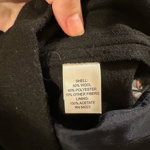 BANANA REPUBLIC Women's Jeweled Neckline Wool Sheath Dress - Picture 5 of 5